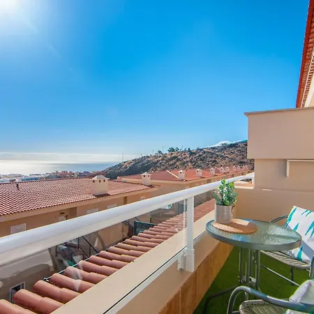 Townhouse Playa With Panoramic Sea View, Pool, Bbq Puerto de Santiago (Tenerife)