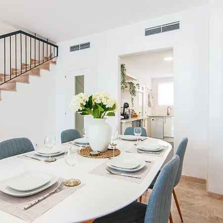 Townhouse Playa With Panoramic Sea View, Pool, Bbq * Puerto de Santiago (Tenerife)
