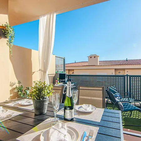 Townhouse Playa With Panoramic Sea View, Pool, Bbq Casa de Férias *