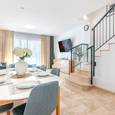 Townhouse Playa With Panoramic Sea View, Pool, Bbq